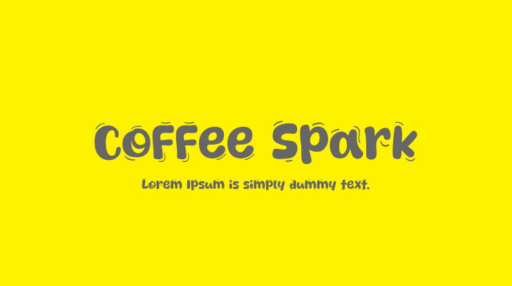 Coffee Spark Font