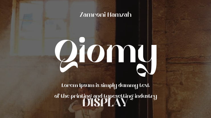 Qiomy Font