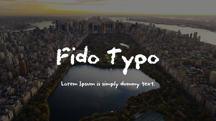Fido Typo Font