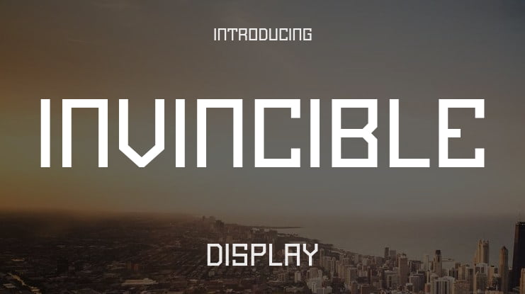 Invincible Font