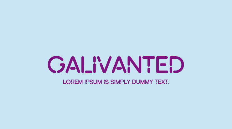 galivanted Font