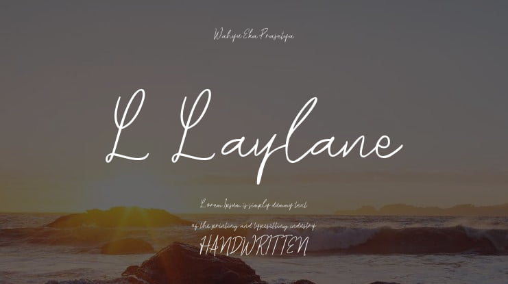 L Laylane Font