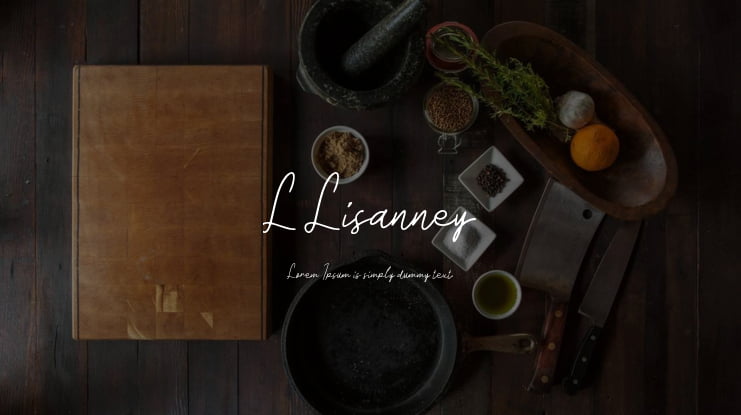 L Lisanney Font