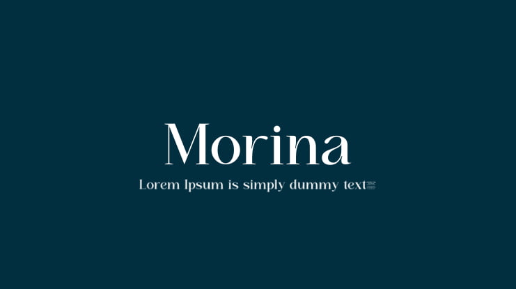 Morina Font