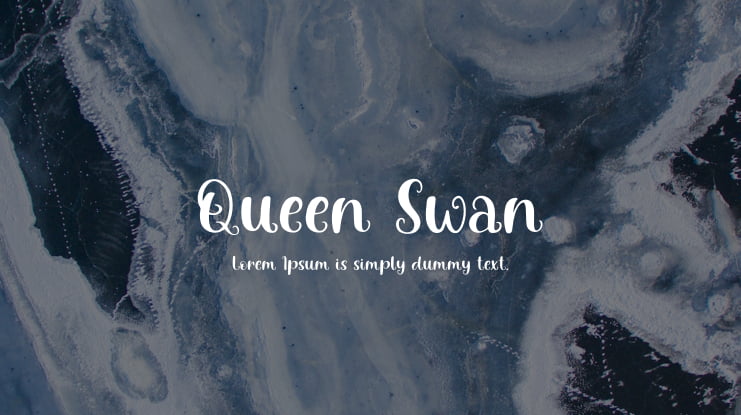 Queen Swan Font