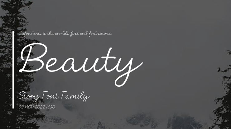 Beauty Story Font