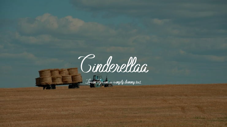 Cinderellaa Font