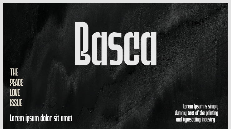 Basca Font