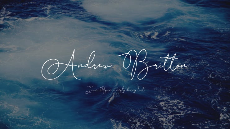 Andrew Britton Font