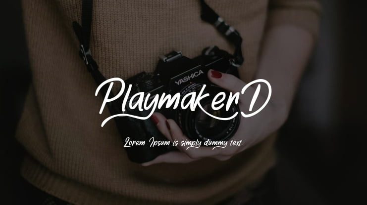 PlaymakerD Font