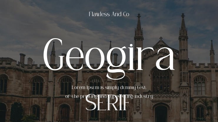 Geogira Font