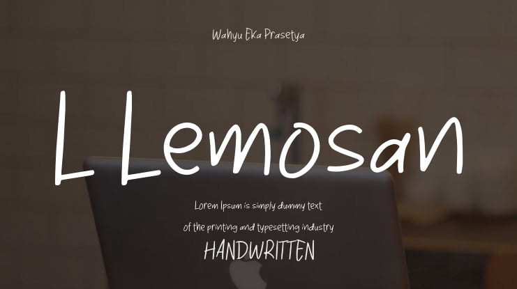 L Lemosan Font