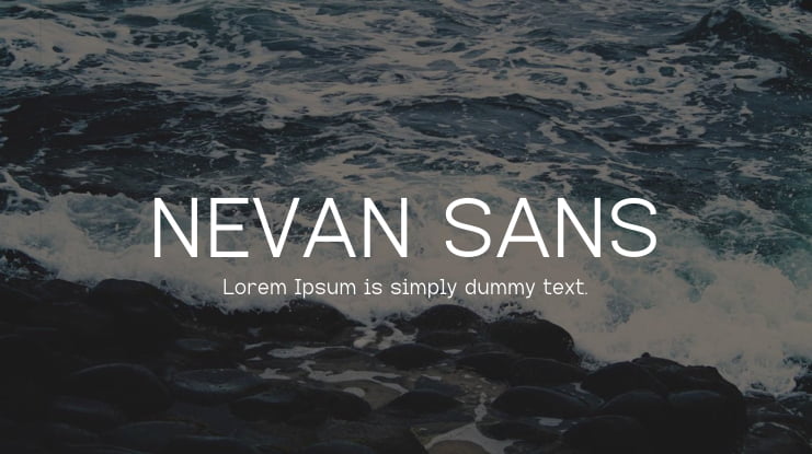 NEVAN SANS Font