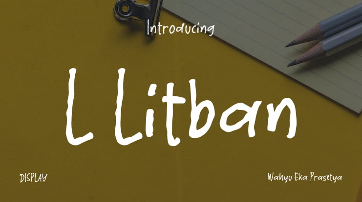 L Litban Font