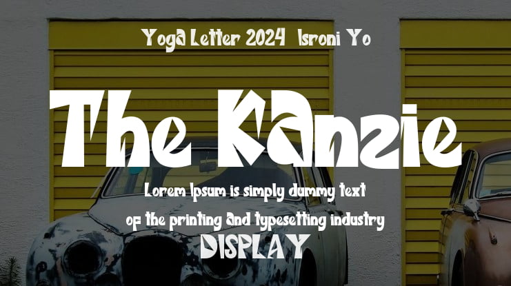 The Kanzie Font