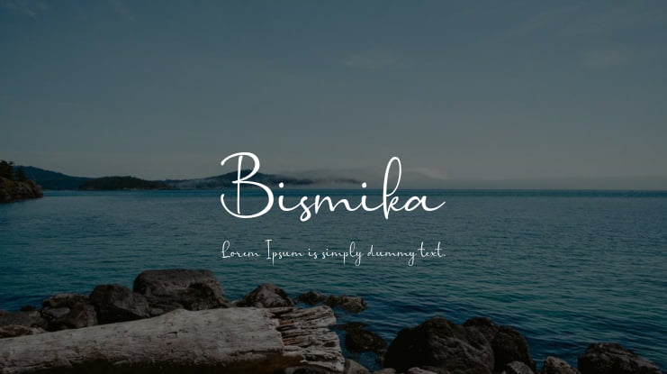 Bismika Font