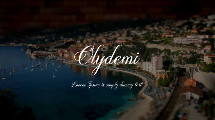 Olydemi Font