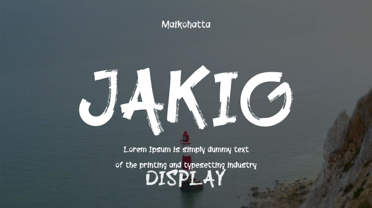 JAKIO Font