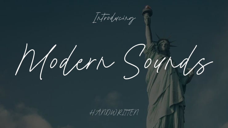 Modern Sounds Font