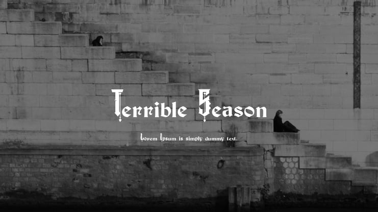 Terrible Season Font