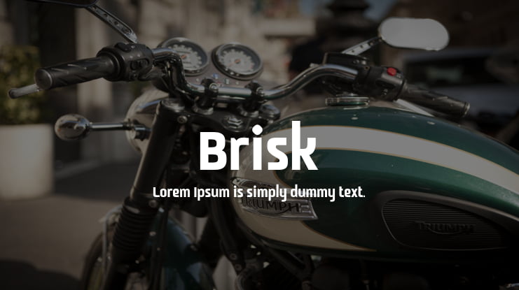 Brisk Font