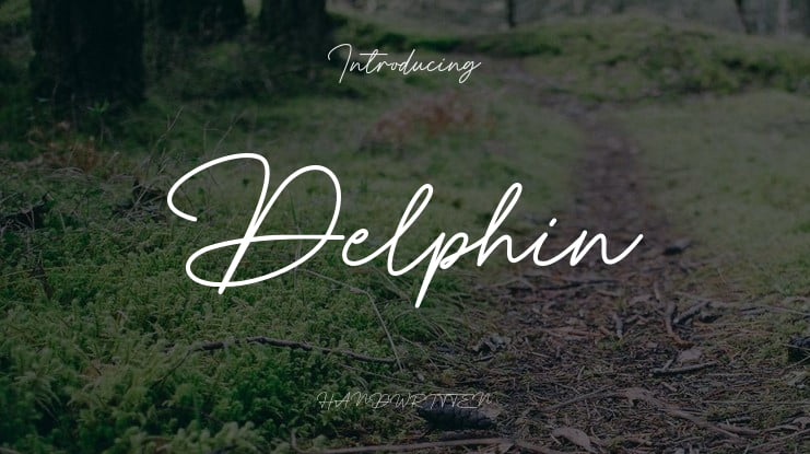 Delphin Font Family