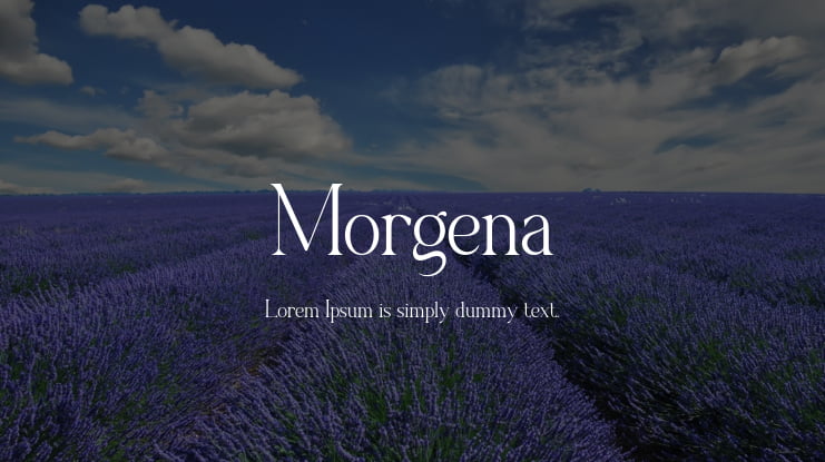 Morgena Font