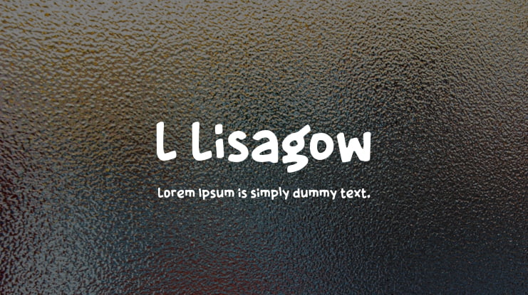 L Lisagow Font