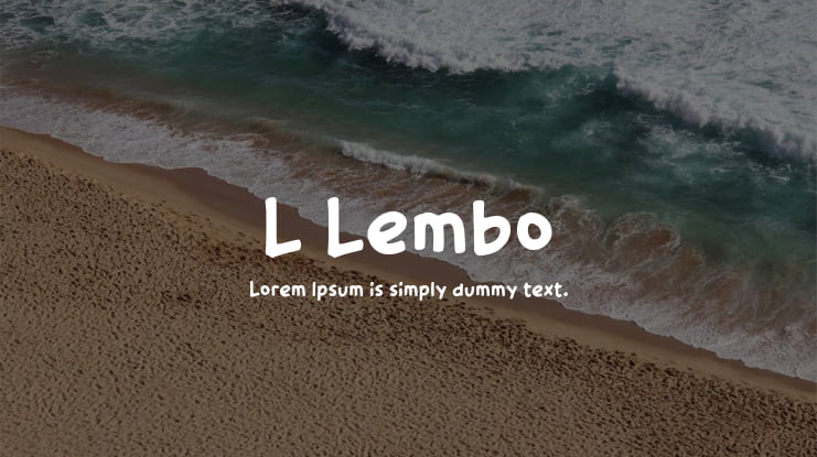 L Lembo Font