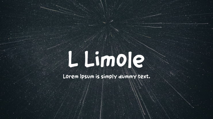 L Limole Font