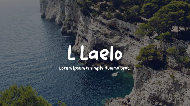 L Laelo Font