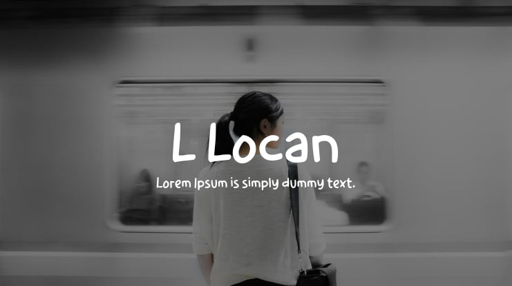 L Locan Font