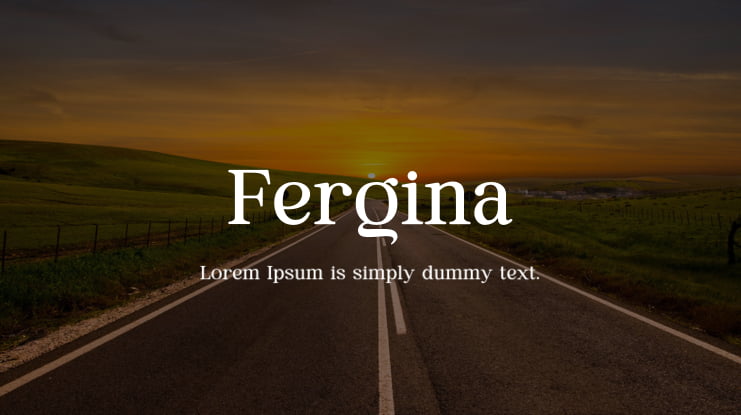 Fergina Font