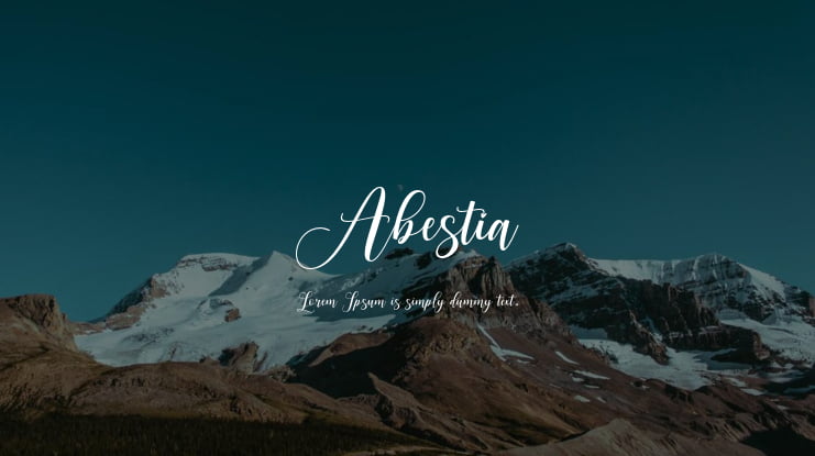 Abestia Font