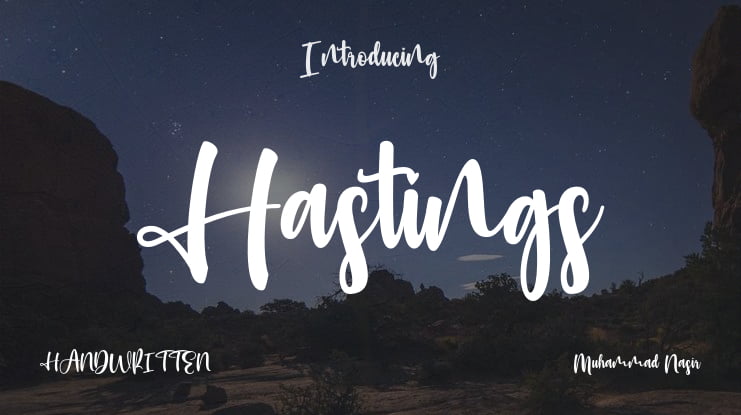 Hastings Font