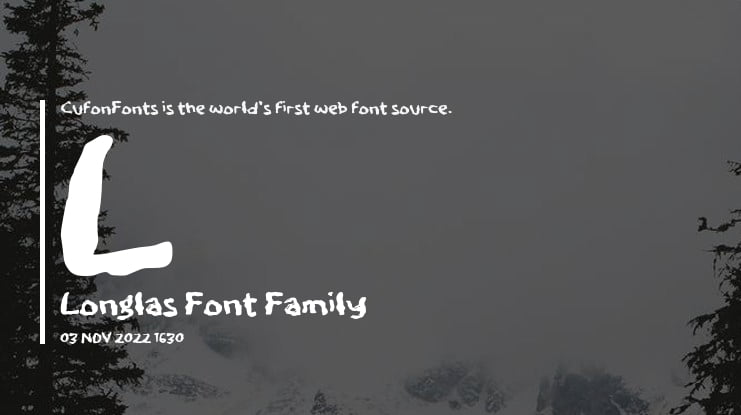 L Longlas Font