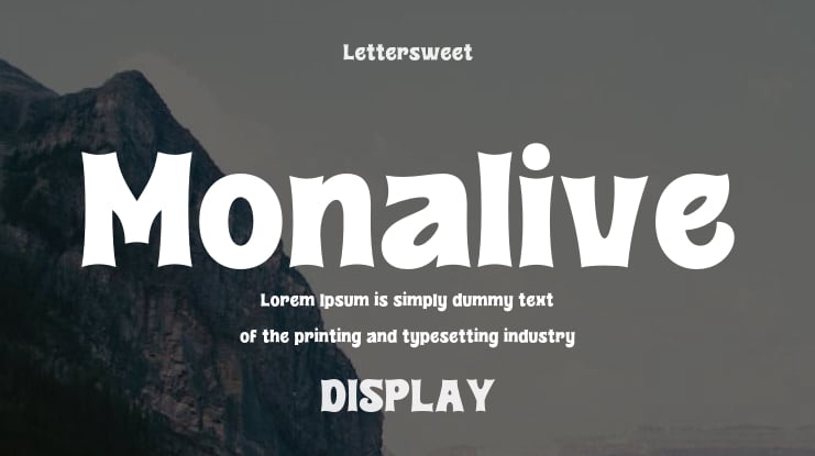 Monalive Font