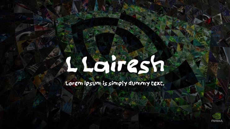 L Lairesh Font