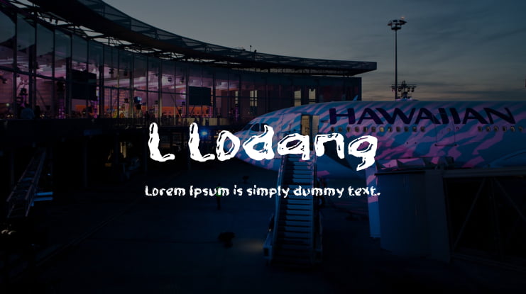 L Lodang Font