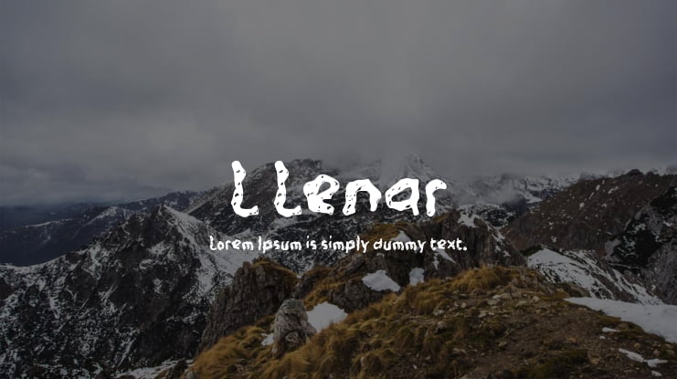 L Lenar Font