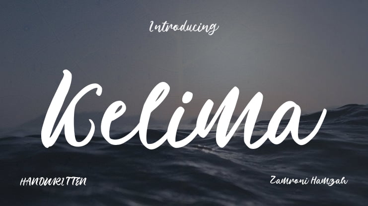 Kelima Font