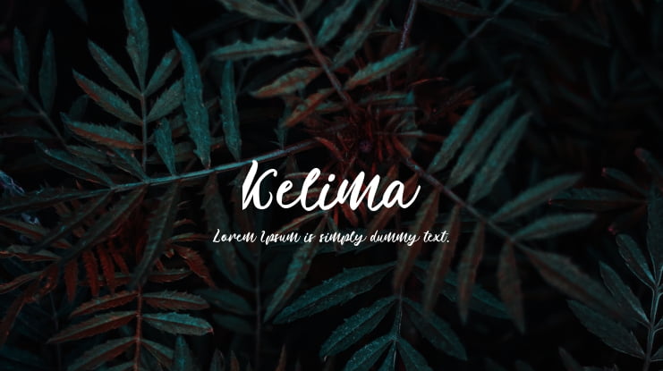 Kelima Font