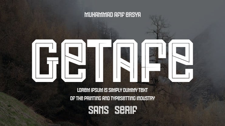 Getafe Font