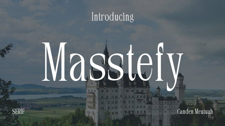 Masstefy Font