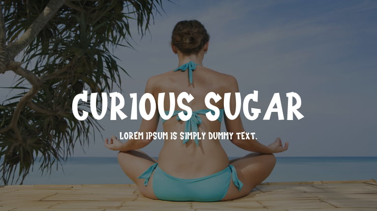 Curious Sugar Font