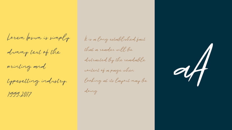 L Larengo Signature Font