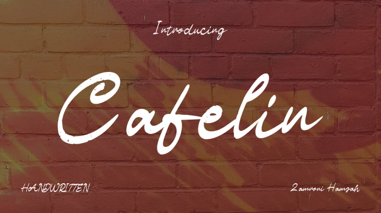 Cafelin Font