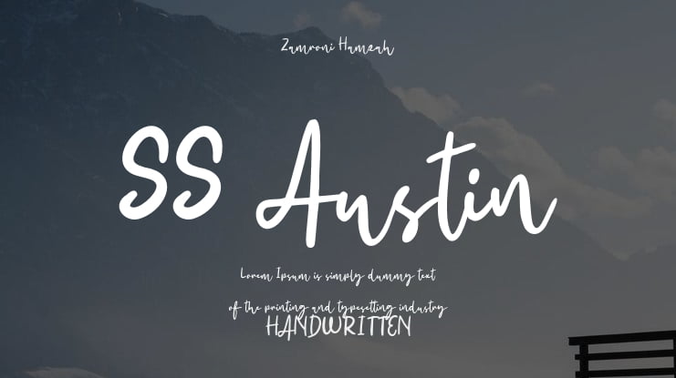 SS Austin Font