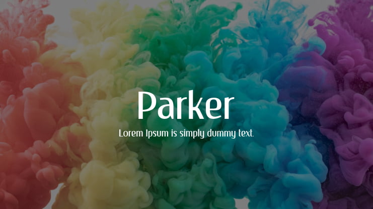 Parker Font