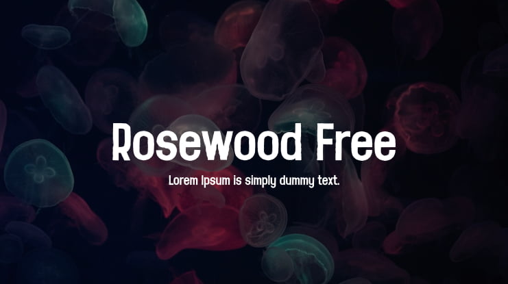 Rosewood Free Font